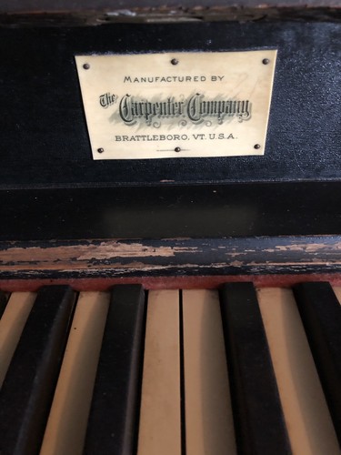 The Carpenter Company Pump Organ