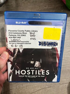 Hostiles [Blu-ray] Blu-ray DISC NO DVD