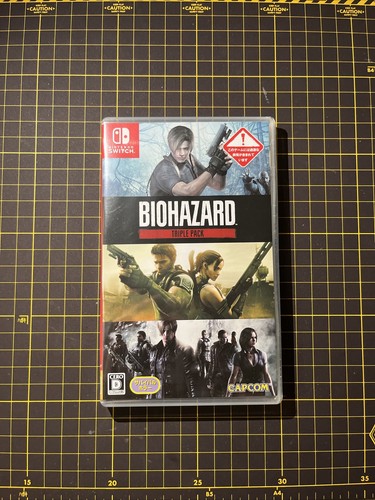 Nintendo Switch BIOHAZARD COLECTORS BOX Nintendo Switch Biohazard Triple Pack Package Japanese Multi