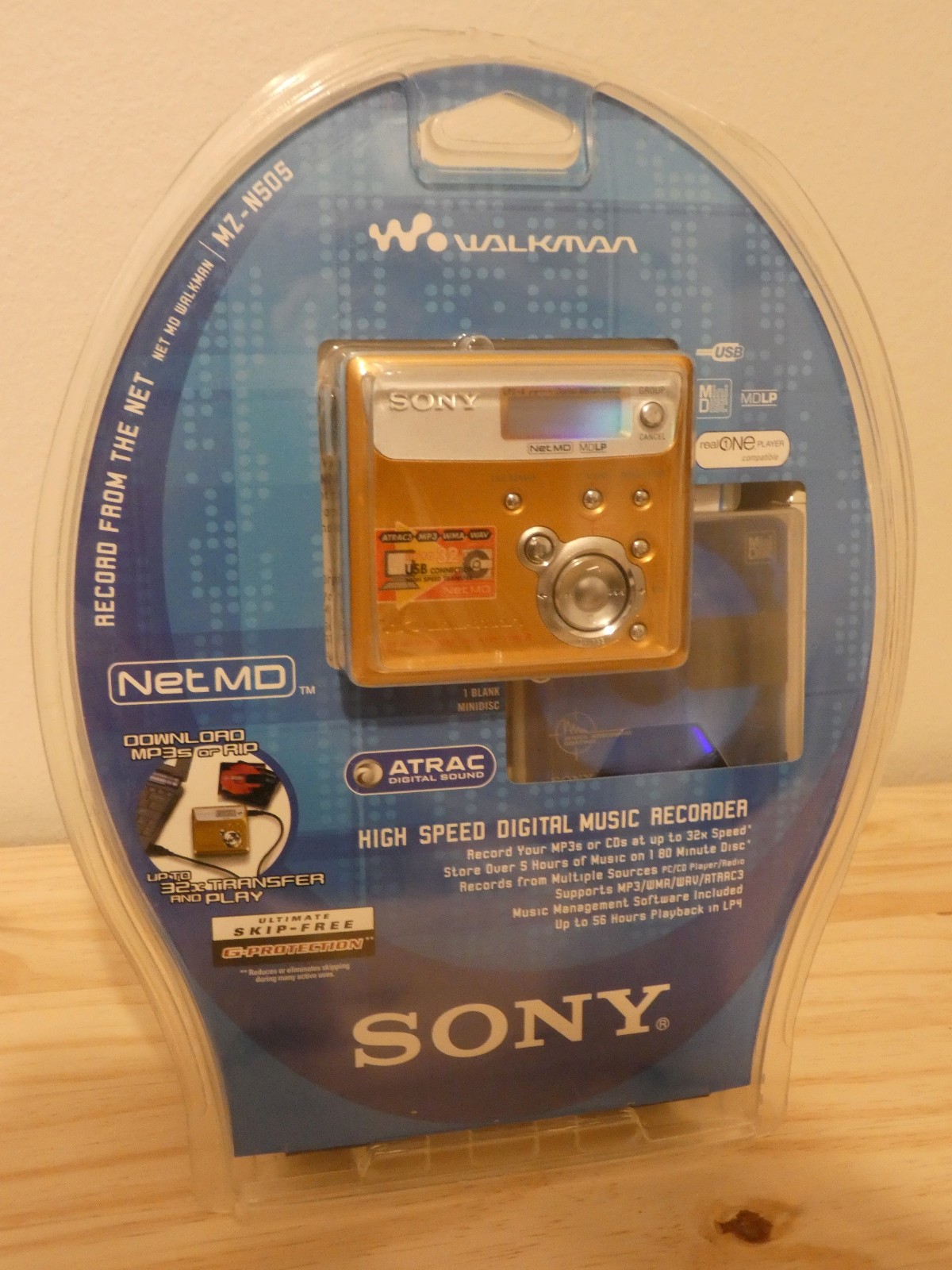 SONY MDウォークマン MZ-E45 ソニー MiniDisc Sony MZ-E45 MD Walkman Portable MiniDisc Player Grey Mega
