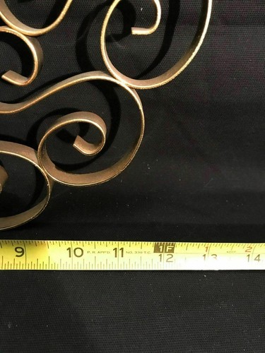 2HA60 RETRO VINTAGE Mid Century GE GENERAL ELECTRIC Telechron Wall Clock SCROLL