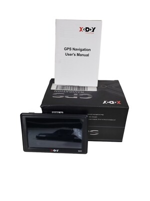 XGODY 5'' GPS Navigation Navigator Taxi Bus Car Touch SAT NAV 3D Free Maps US