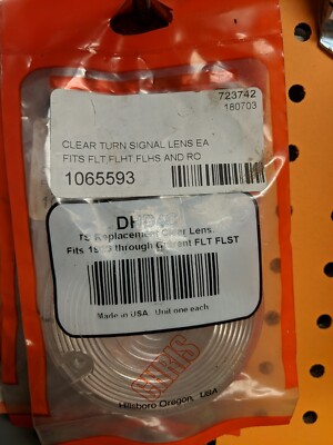 Chris Product Replacement Turn Signal Clear Lens 1986 2020 FLT, FLST - DHD4C