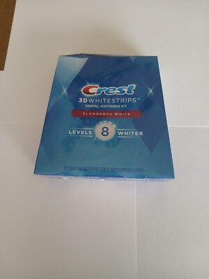 28 strips - Crest 3D Whitestrip Glamorous White - New Sealed Box.