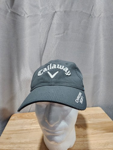 Hat Embroidered Logo Men's One Size Six Panel Black