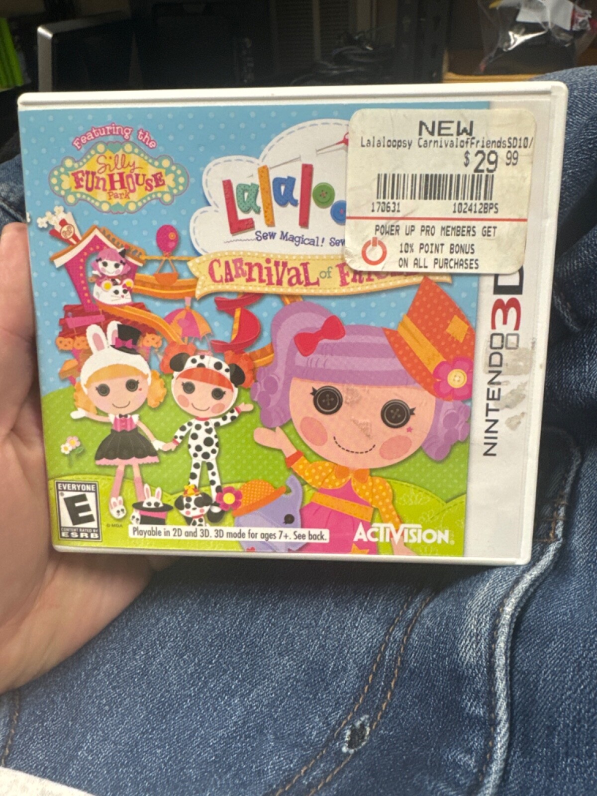 Lalaloopsy: Carnival of Friends (Nintendo 3DS, 2012) CIB