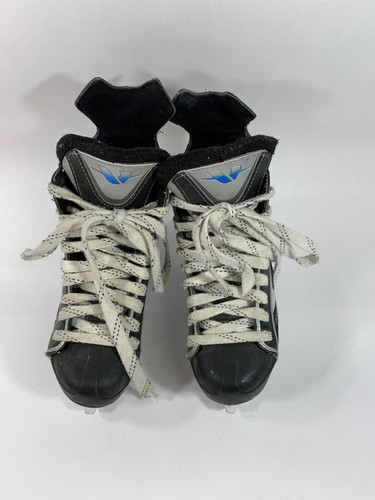 CCM Vector ICE HOCKEY SKATES SIZE 4 BLACK/WHITE Boys Youth