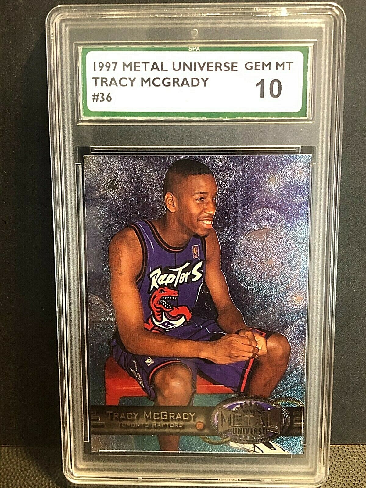 【PSA10】1997 l Universe Tracy McGrady TRACY MCGRADY 1997 Metal Universe Card #36 Graded SPA 10 Gem