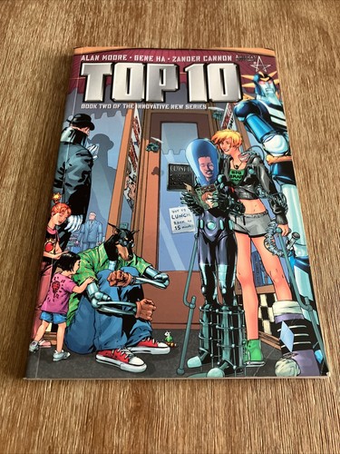 トップ10 (AMERICA’S BEST COMICS) #2 Top 10 Book 2 TPB Alan Moore & Gene Ha ABC America's Best