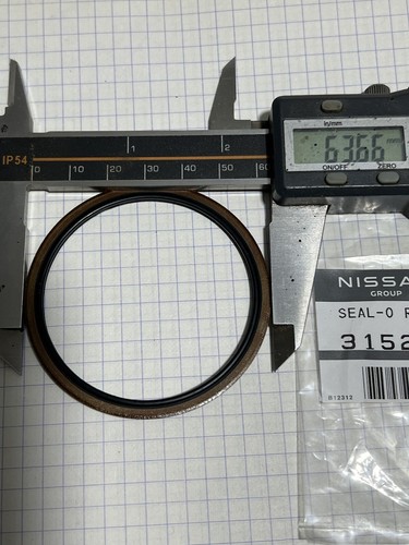 GENUINE OEM RE0F10D JF016E CVT Filter Cover O-Ring Seal for