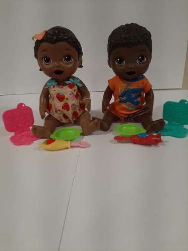 BABY ALIVE: Snacking Luke And Lily Lot