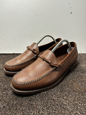 Polo Ralph Lauren Driver Loafer Leather Shoes Brown Size 10.5 D