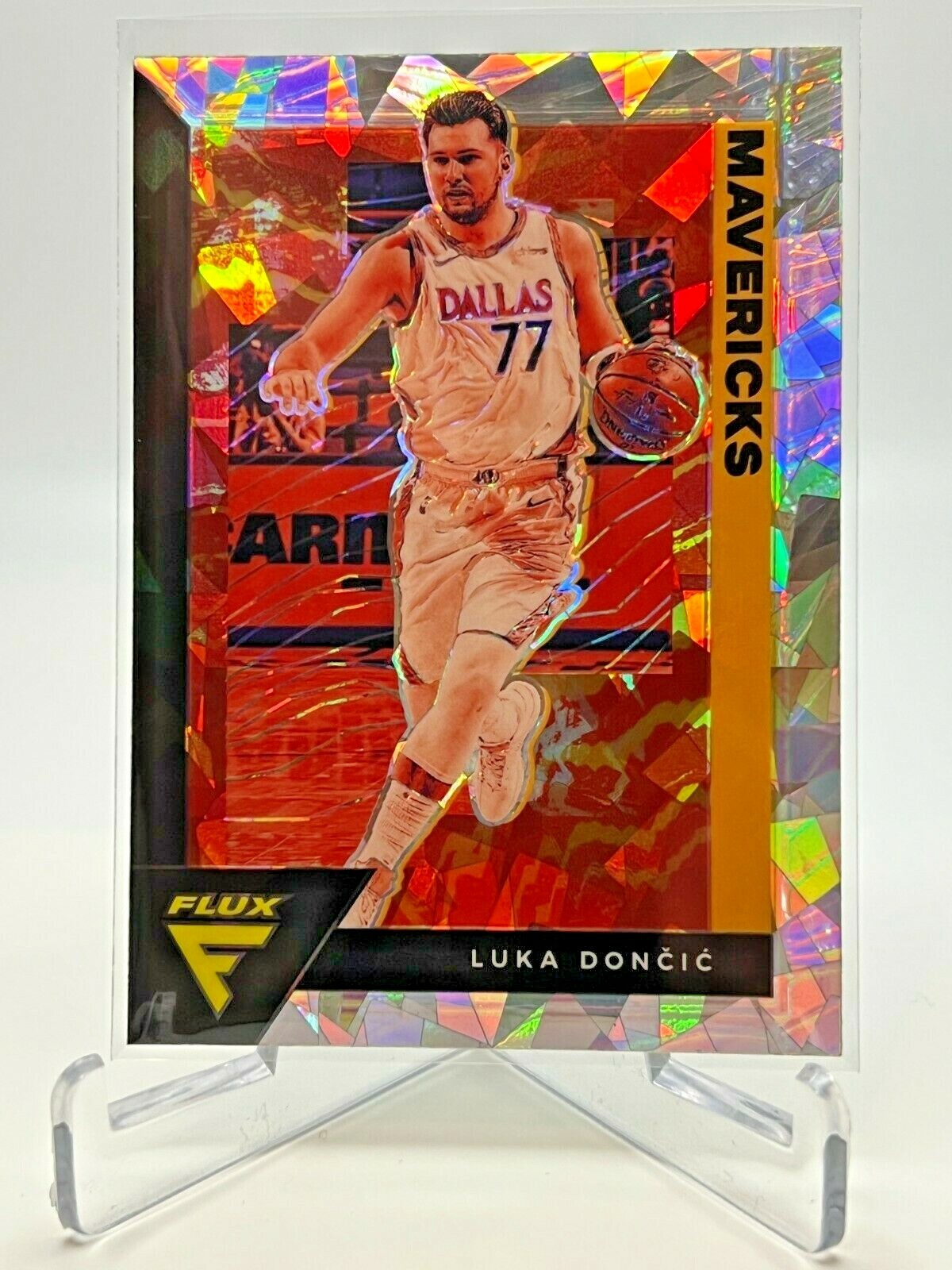 ドンチッチ Luka Doncic Red Cracked Ice PSA 10 WOW 2018 Panini Prizm LUKA DONCIC Red Cracked Ice Rookie