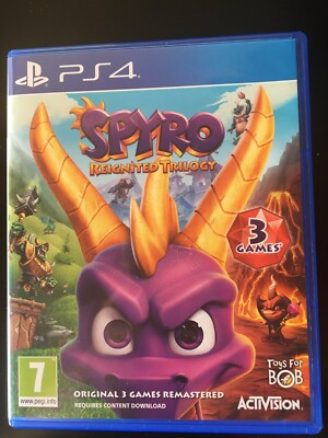 Spyro Reignited Trilogy - Sony PlayStation 4 PS4 (Complete - CIB)