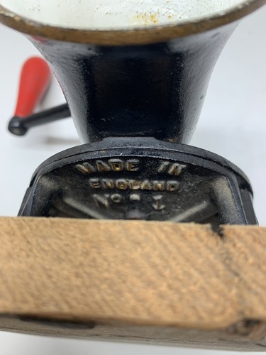 Antique Spong &amp; Co Coffee Grinder LTD London No 1 Made In England