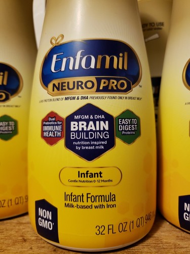 6 Pack, Enfamil NeuroPro Infant Formula - Ready to Use Liquid, 32 Fl Oz. 5/19