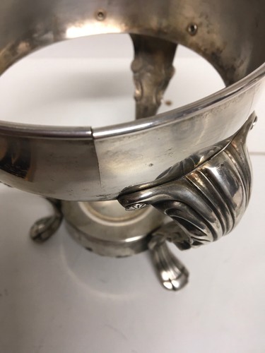 Vintage Silver Plated Chafing Buffet Warming Stand