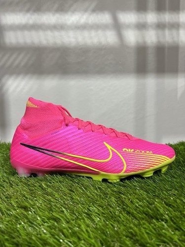 Pre-owned Nike Size 10 -  Zoom Mercurial Superfly 9 Elite Sg Pro Luminous Pack In Pink