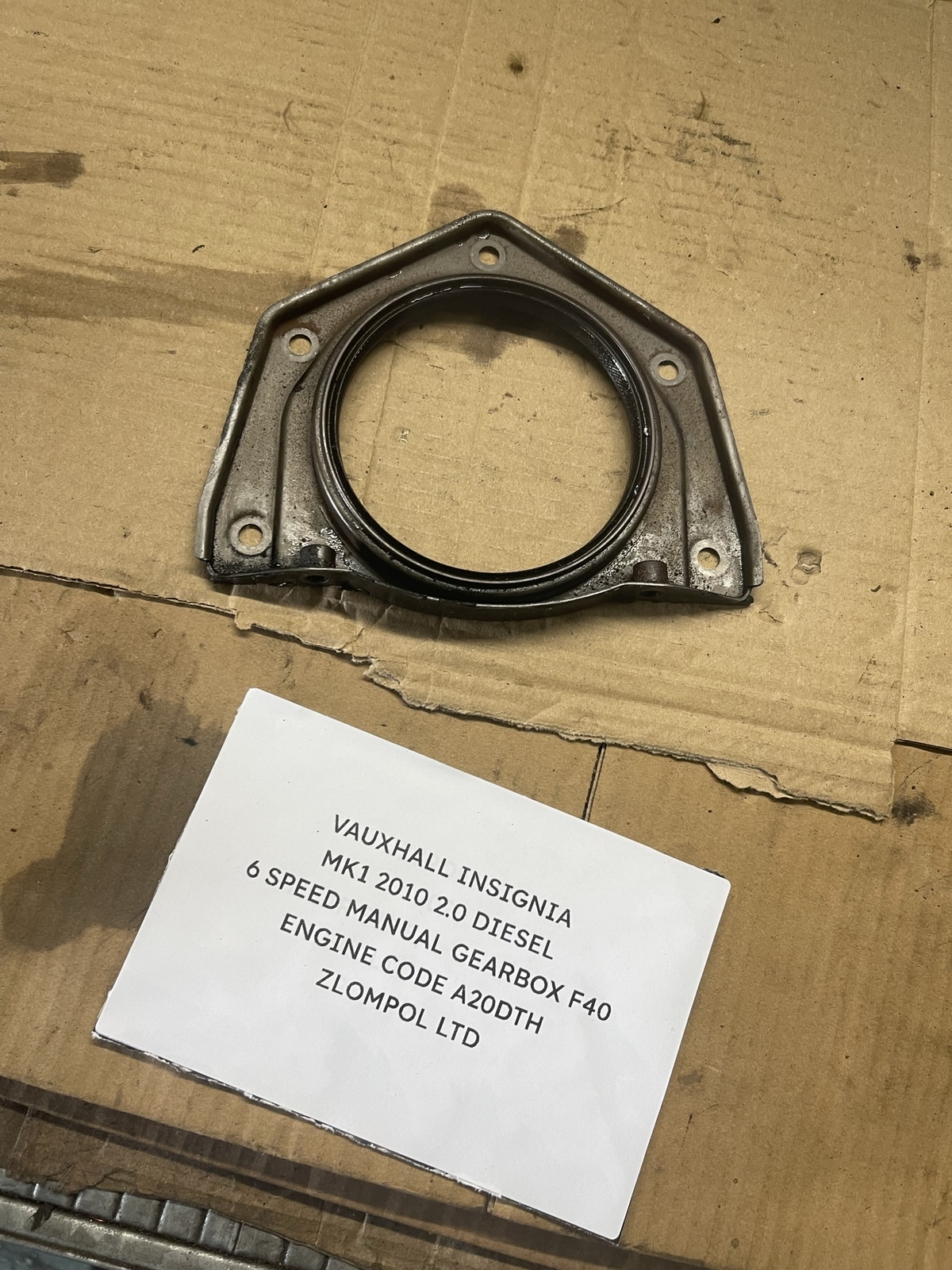 Vauxhall Insignia 2010 Mk1 2.0 Diesel (A20DTH) - Water Pump Gasket