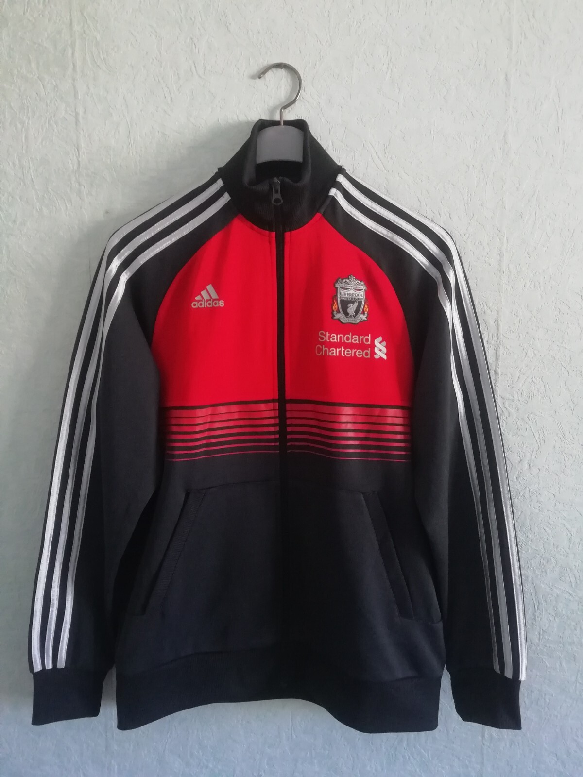 Liverpool 2011 2012 Adidas Anthem Jacket Track Top Rare Liverpool 2011 2012 Adidas Anthem Jacket Track Top Rare