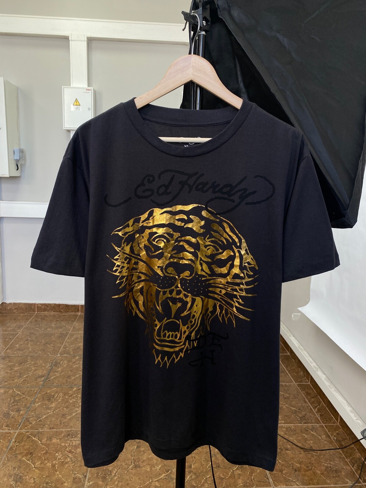 Ed Hardy By Christian Audigier Tシャツ BK M Ed Hardy by christian Audigier Tシャツ L程度 - メルカリ