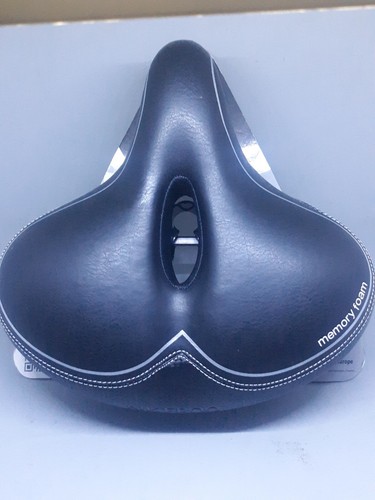 Bikeroo Oversized Bike Seat - Comfort Outdoor Bike Seat Elastomer Springs