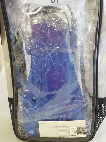 TUSA Sport Mask, Snorkel, Fins - Youth Snorkeling Set Medium Blue