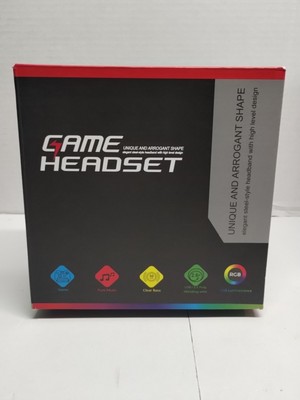 Game Headset NIB See Pics - Description For Full Details