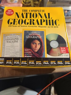Mindscape The Complete National Geographic for PC, Unix, Mac, Linux