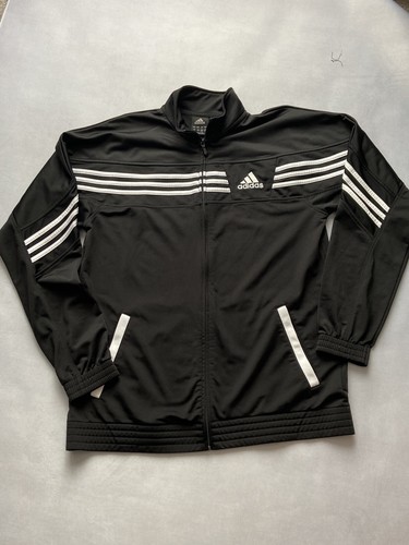 adidas 【ユニセックス☆Season 3 Zip Track Jacket】 Adidas Mens Track Jacket 3-Stripe Zip Lightweight Polyester