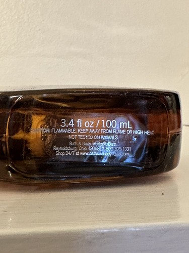 Bath & Body Works Dark Amber For Men Cologne Spray 3.4oz