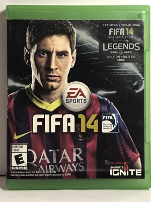 FIFA 14 (Microsoft Xbox One, 2013) Complete Gently Used 