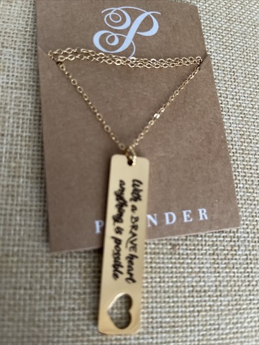 Plunder Design Fashion Trendy Jewelry Engraved 18k Gold Chain Pendant Necklace