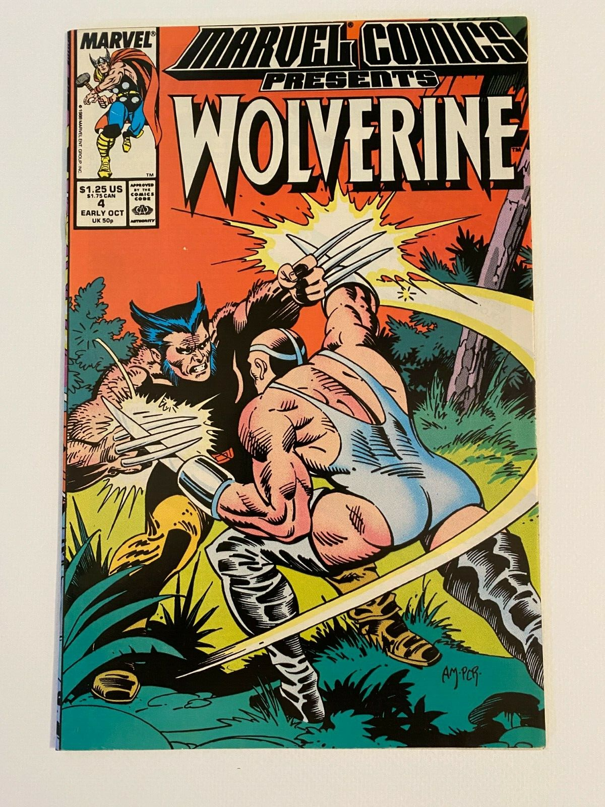Marvel Comics Presents Vol. 1 No 4 1988 Wolverine NM- 9.2 | eBay