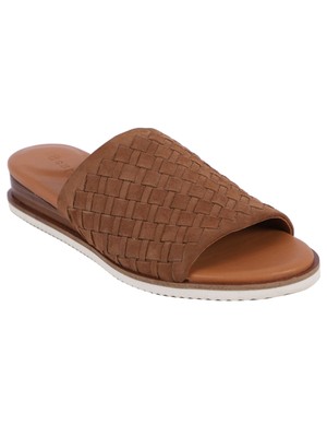 GENTLE SOULS KENNETH COLE Женские коричневые босоножки на танкетке Angie 8