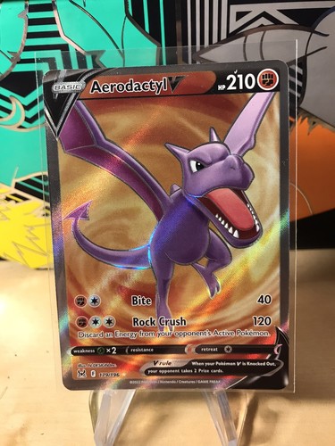 Pokemon Aerodactyl V Full Art 179/196 Lost Origin NM/M | eBay