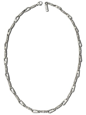 Fishers of Men Stainless Steel Necklace With Tab - Matthew 4:19