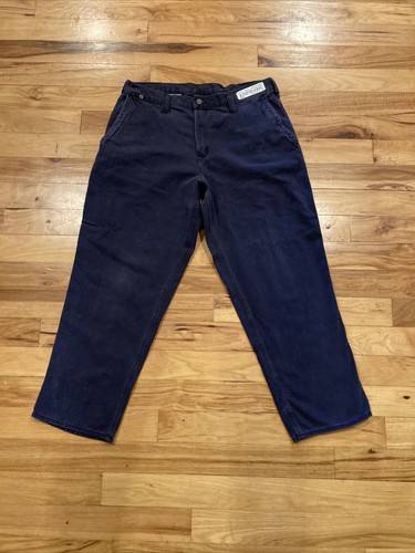 Carhartt FR Blue Work Pants Flame Resistant CAT 2 2112 Mens