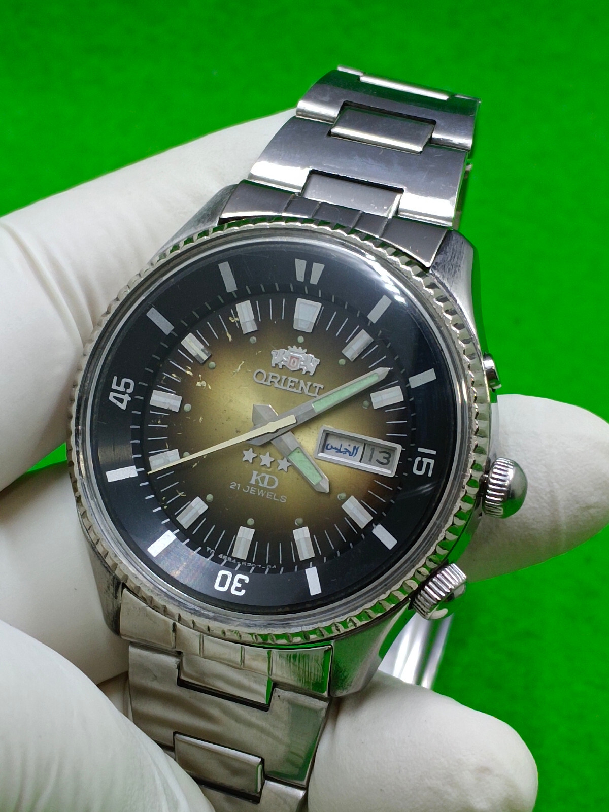 ORIENT モンビジュ　ヴィンテージ　腕時計 モンビジュ MON BIJOU オリエント ORIENT スケルトン 手巻き時計