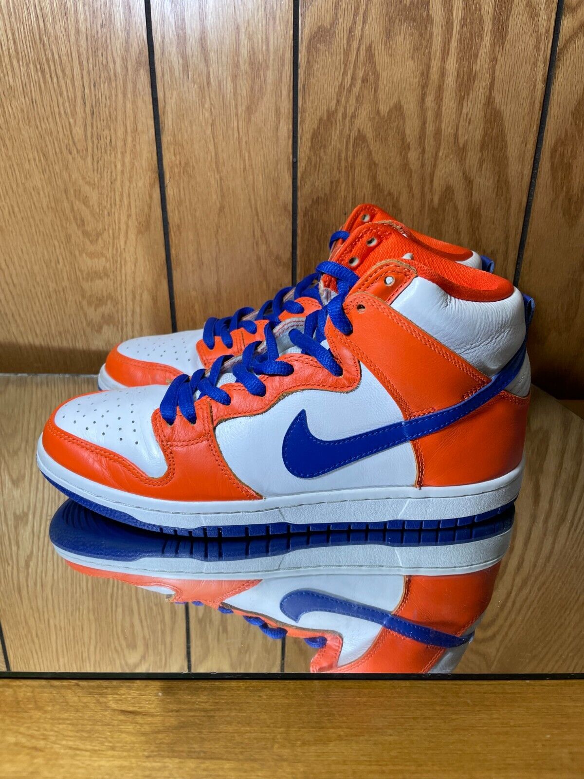 Nike Sb Dunk High Danny Supa Safety Orange Blue-White AH0471 Nike Sb Dunk High Danny Supa Safety Orange Blue-White AH0471