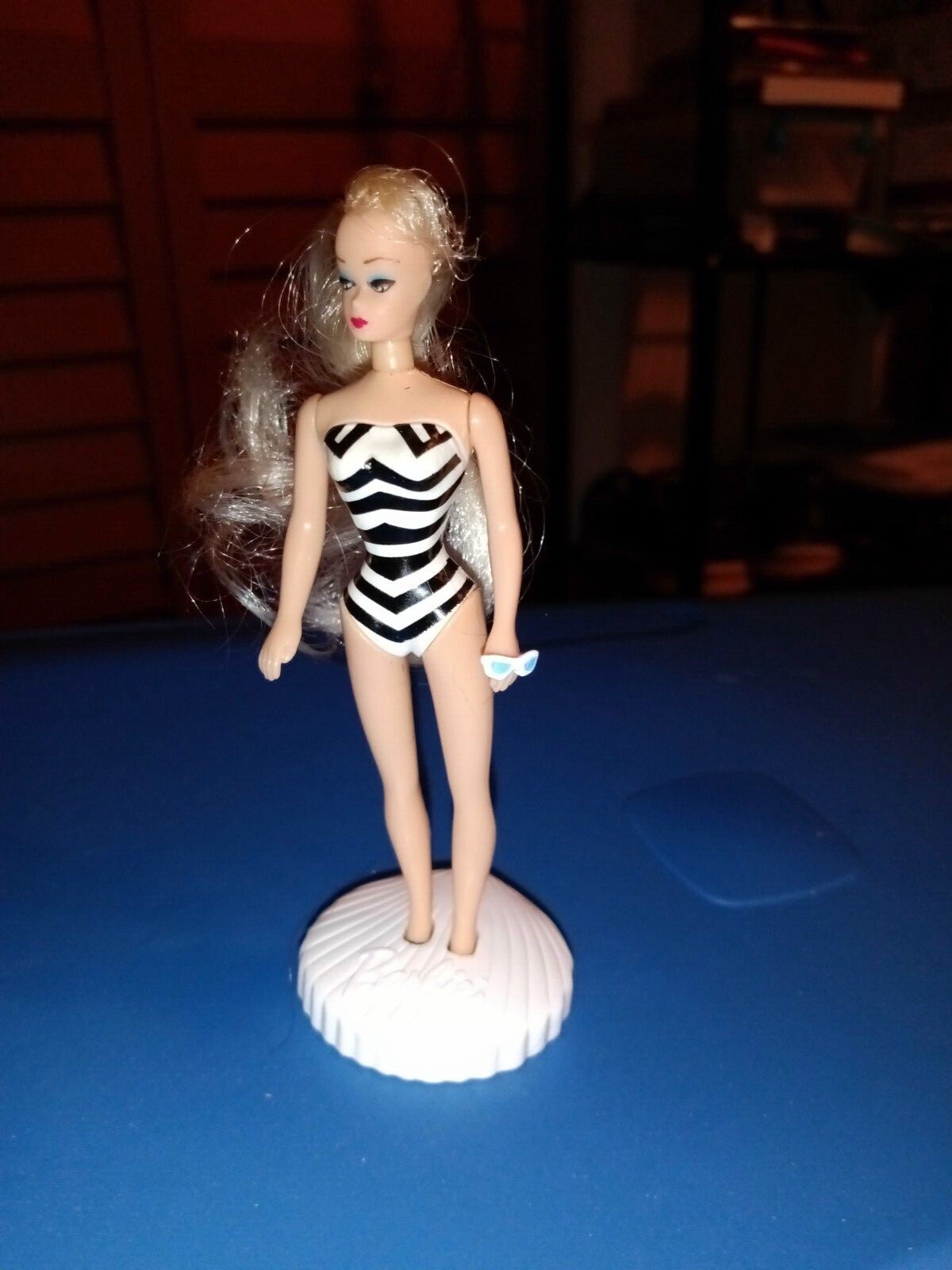 トップス andmary barbie body suit white Black and White Bathing Suit Barbie Doll Teenage Fashion