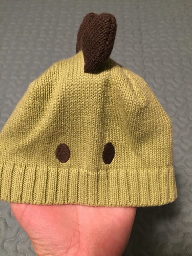 Gymboree Infant Boys Dinosaur Hat 3-6 Mos Lime Green/Brown