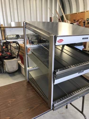 Hatco Counter-top Heated 2 Shelf Food Warmer Merchandiser Warming Unit