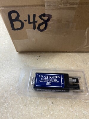 Schweitzer Engineering Laboratories SEL-2812MRX0 Fiber-Optic Transceiver