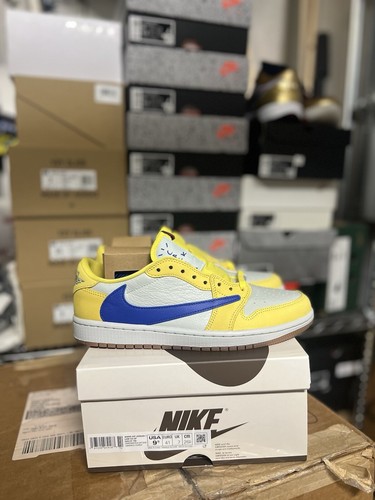 Travis Scott x Air Jordan 1 Retro OG SP Low Canary W | eBay