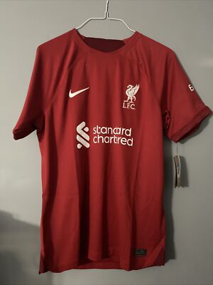 Nike Liverpool FC 2022/23 Stadium Home Men's Medium Soccer Jersey New with Tags