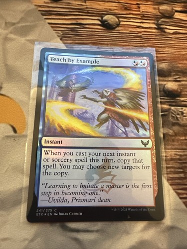 FOIL Teach by Example | MtG Magic Strixhaven: School of