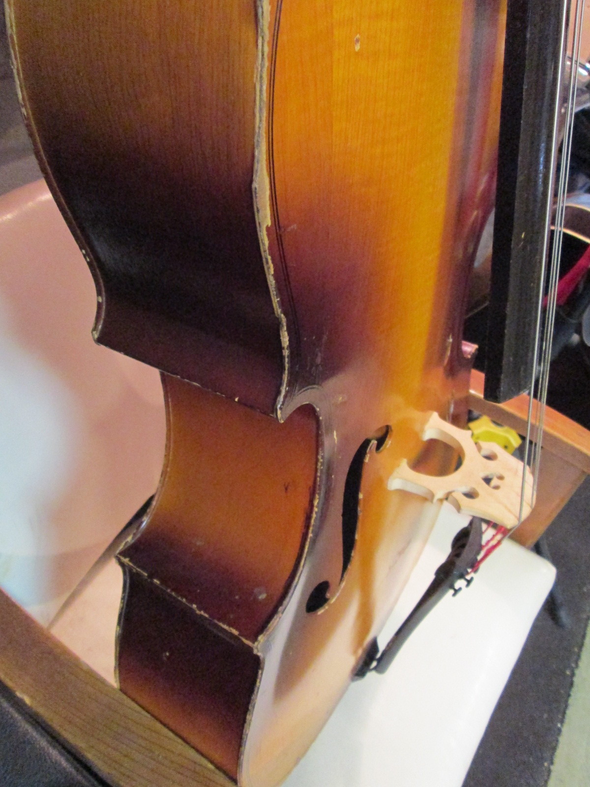 ENGLEHARDT Cello model E5534 USA Made string orchestra instrument 3/4 size