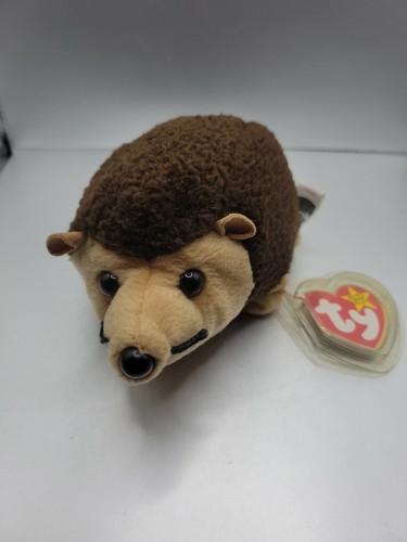 Ty Beanie Baby Prickles the Hedgehog 1998 Retired style 4220 RARE