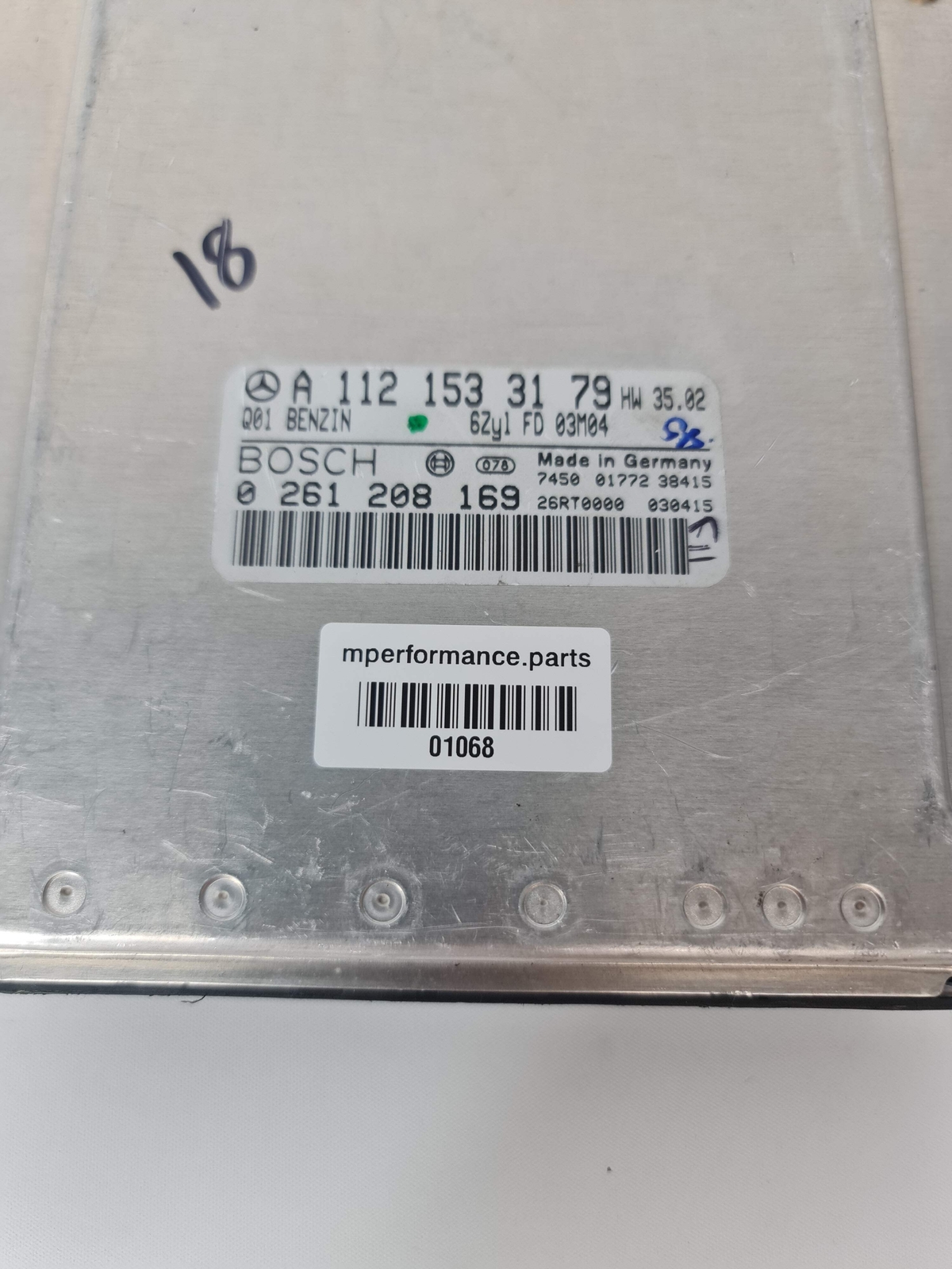 0 Unknown E320 W211 ECU ECM Engine Computer Key Set OEM 0261208169 image 5